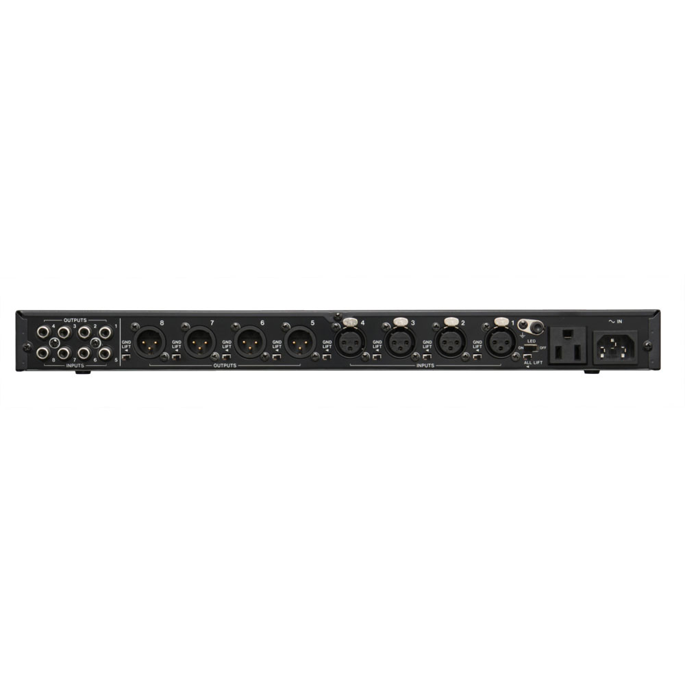 TASCAM(タスカム) LA-40MKIII アンバランス バランス ラインコンバーター 背面・全体像・入出力端子