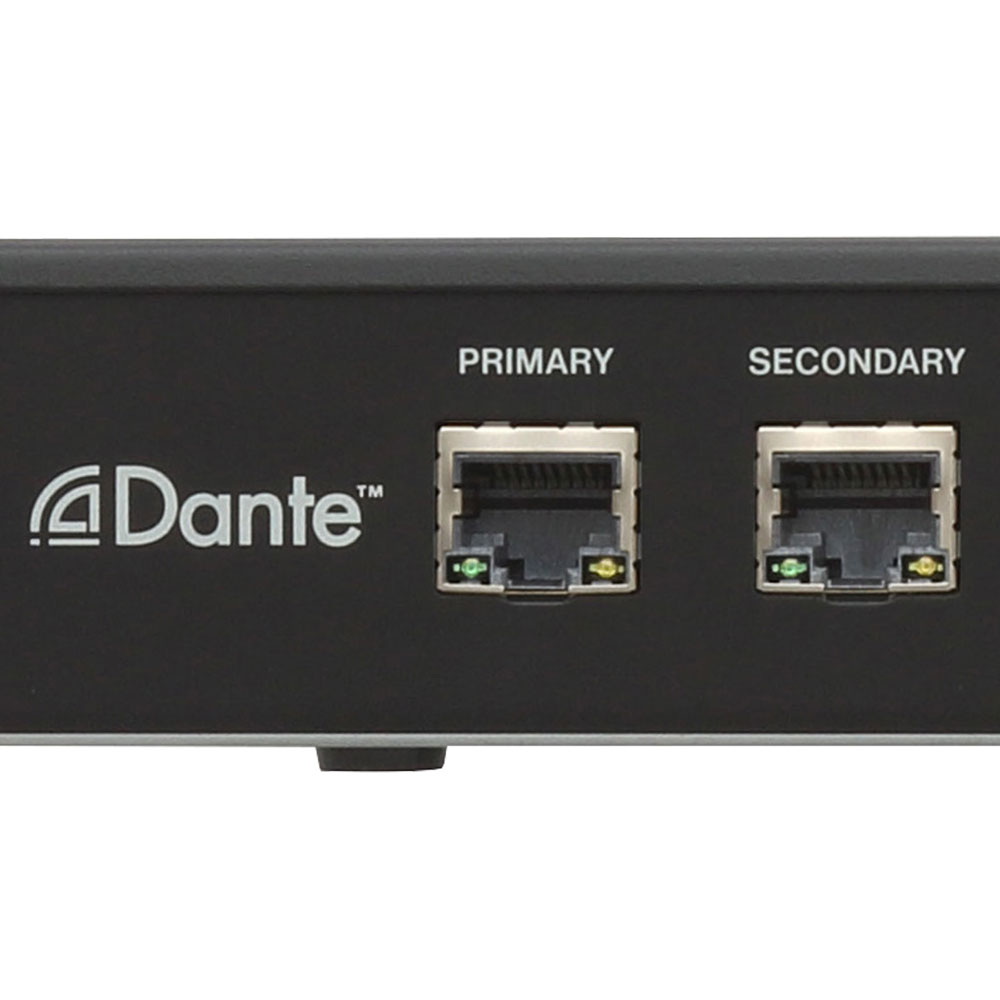 TASCAM(タスカム) ML-16D 1Uラックマウント 16ch アナログ Dante コンバーター Primary/Secondary端子を装備し、ネットワークを2重化したリダンダントシステムの構築が可能