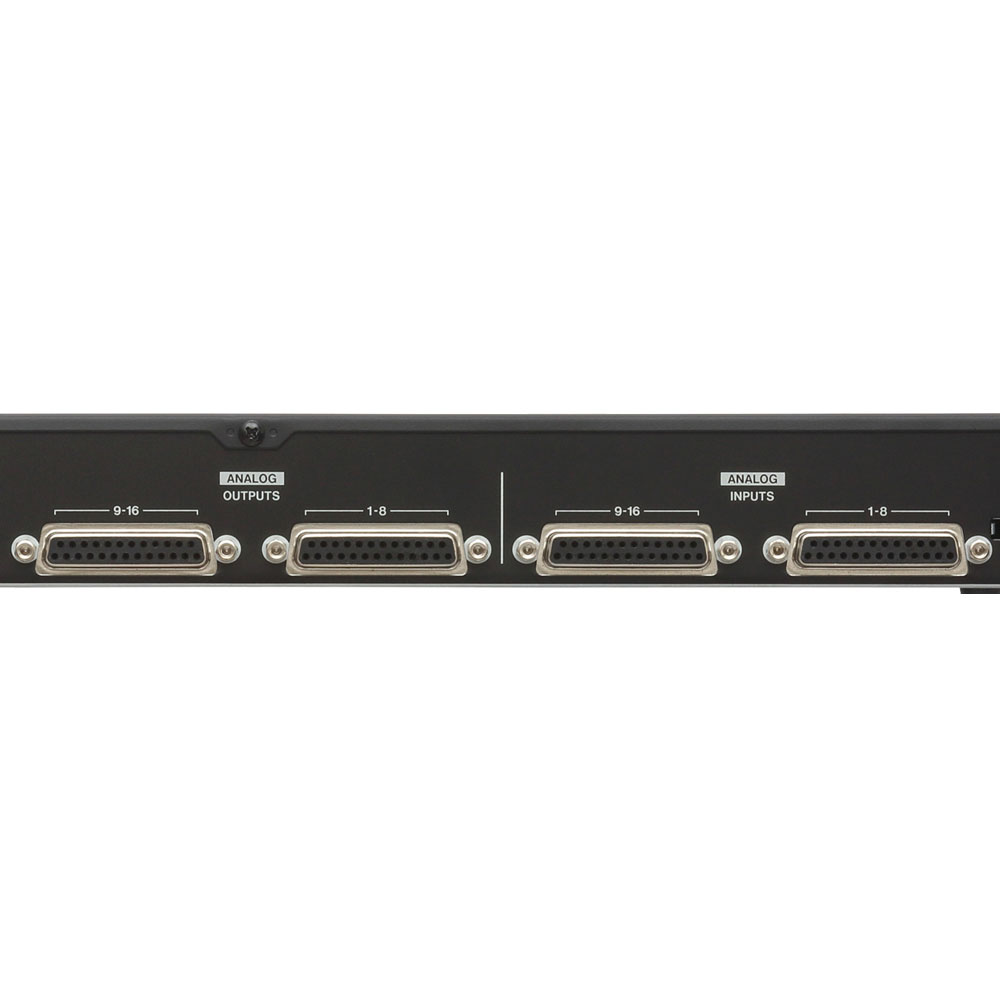 TASCAM(タスカム) ML-16D 1Uラックマウント 16ch アナログ Dante コンバーター アナログライン⼊出⼒端子としてD-sub 25pin コネクターを標準搭載