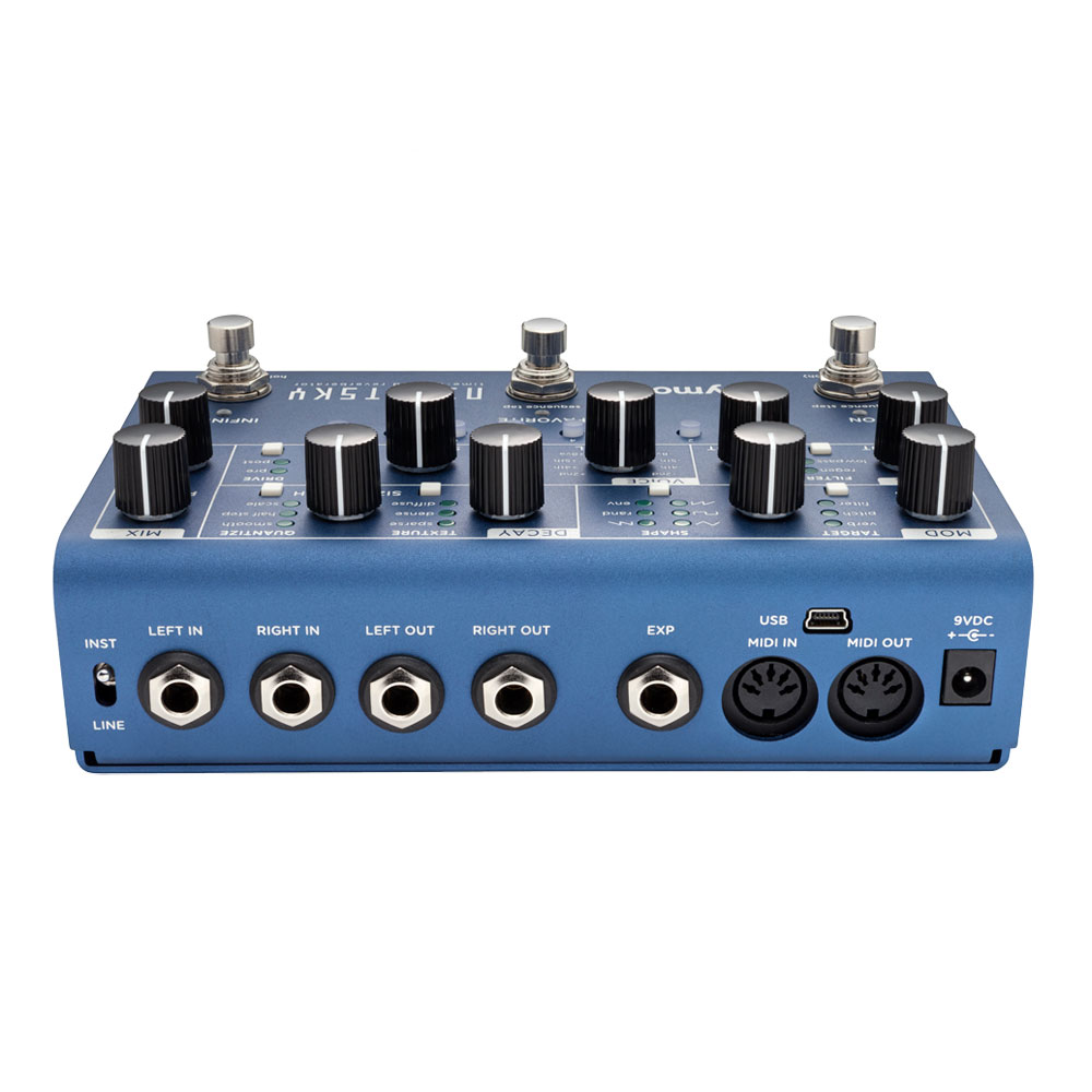 strymon(ストライモン) NIGHTSKY(ナイトスカイ) シンセシス・リバーブ・マシーン エフェクター 背面・リアパネル・入出力端子