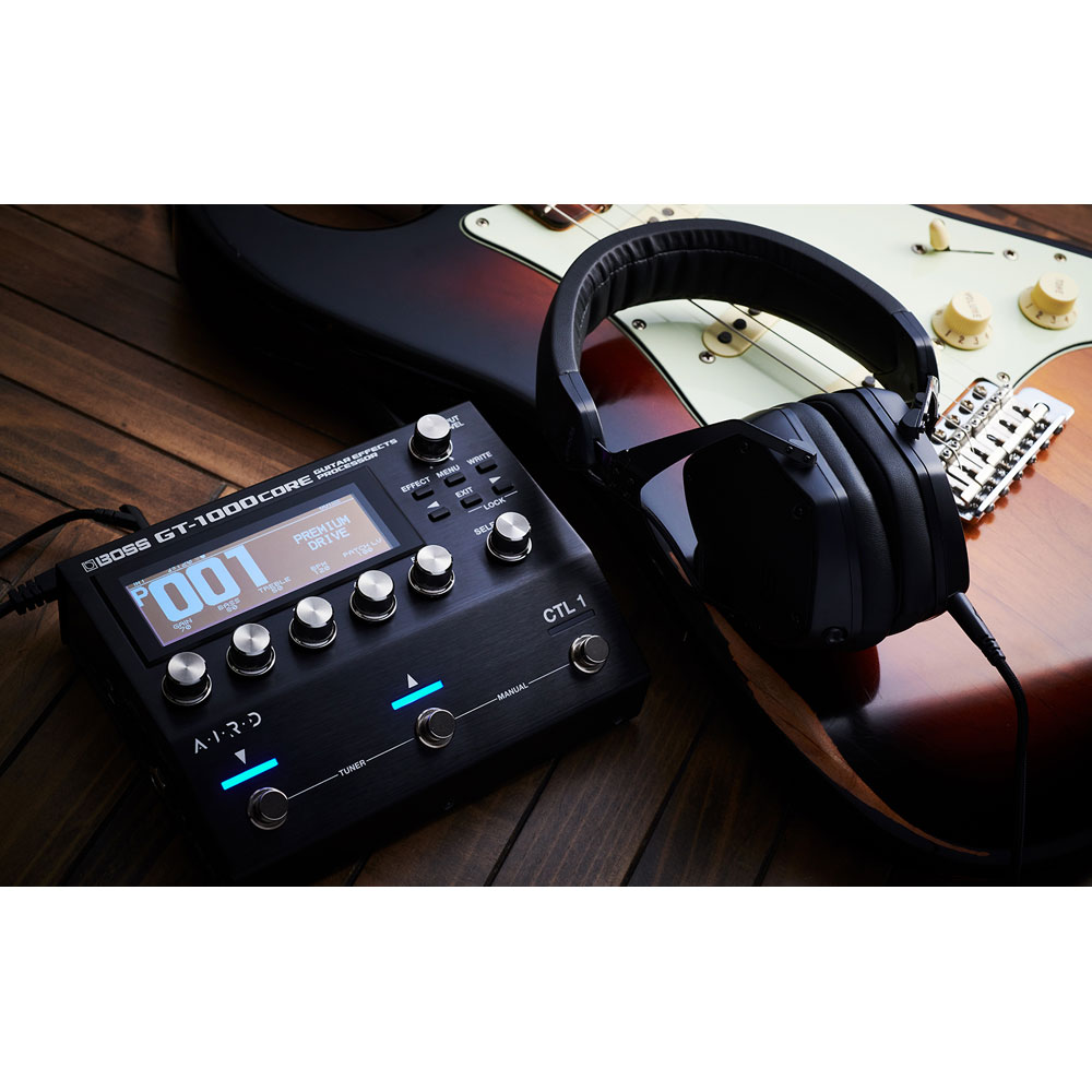 BOSS(ボス) GT-1000CORE Guitar Effects Processor マルチエフェクター 使用イメージ