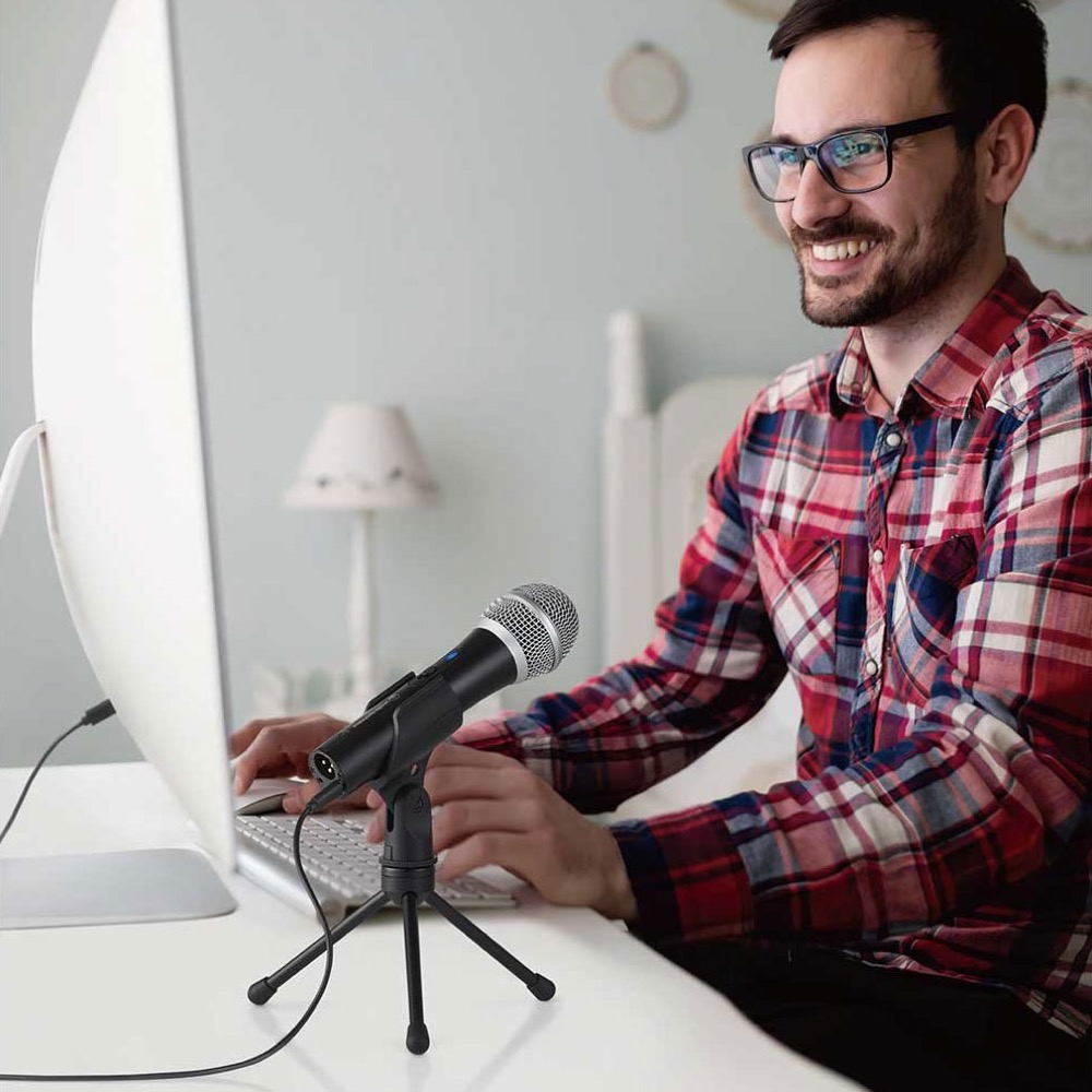 AUDIO-TECHNICA ATR2100x-USB USB/XLRマイクロホン オーディオテクニカ 使用画像