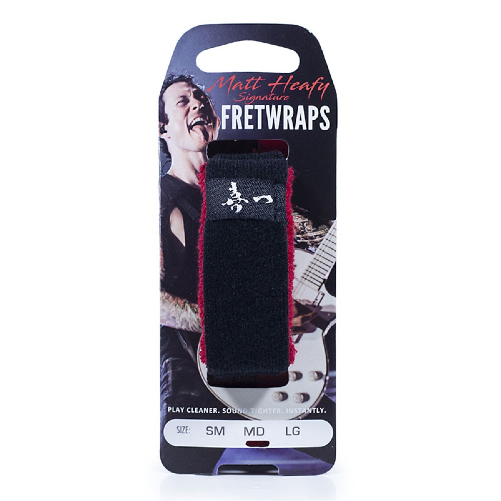 Gruv Gear FW1-MKH-LG FretWraps Matt Kiichi Heafy Signature 1-Pack ラージ 6弦ベース/7弦・8弦エレキギター用 フレットラップ