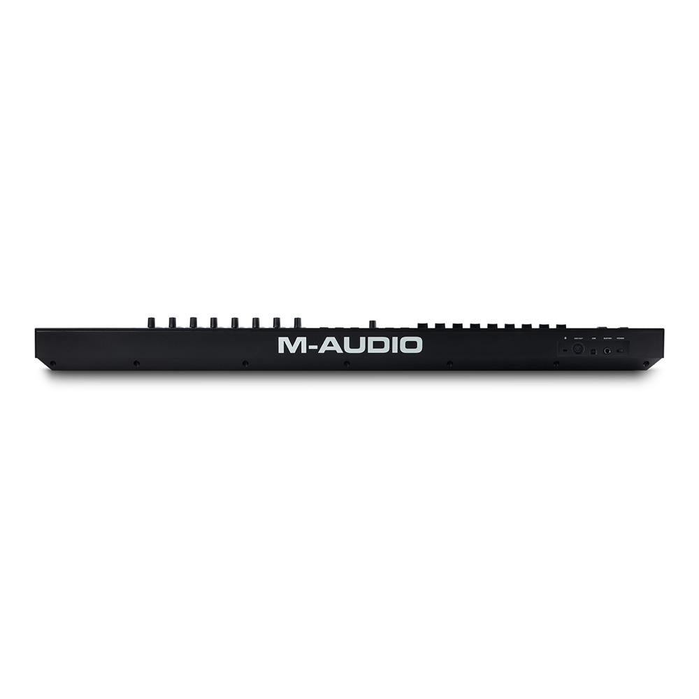 M-AUDIO Oxygen Pro 61 61鍵盤 USB MIDI キーボードコントローラー 横からの画像