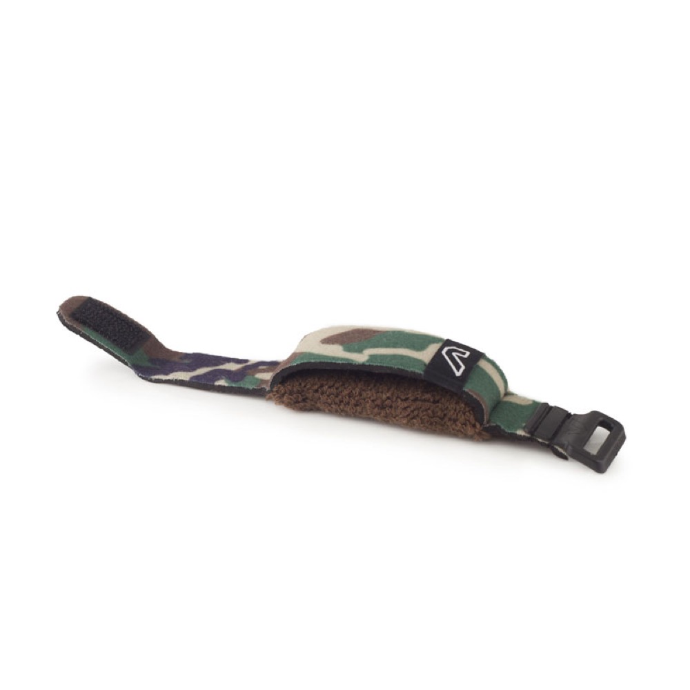 Gruv Gear FW-1PK-CMG-LG FretWraps Green/Brown Camo prints 1-Pack ラージ 6弦ベース/7弦・8弦エレキギター用 フレットラップ