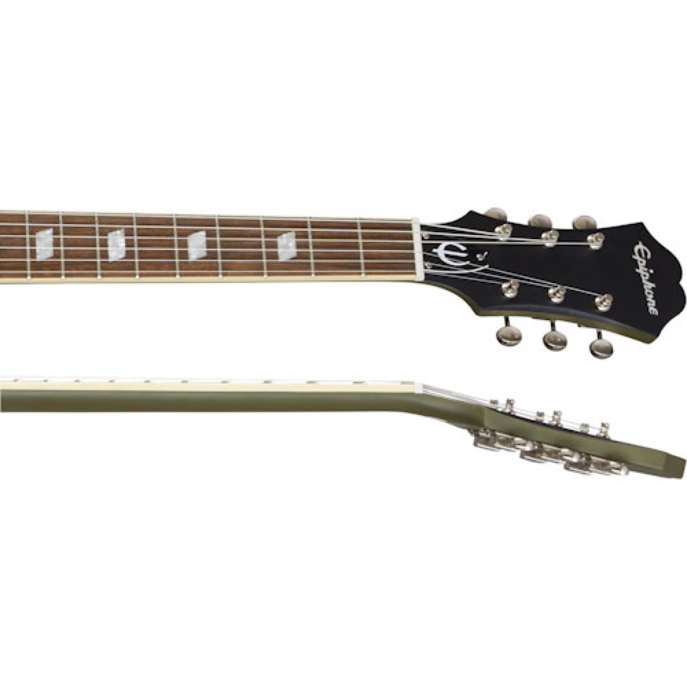 Epiphone Casino Worn Worn Olive Drab エレキギター エピフォン ネック