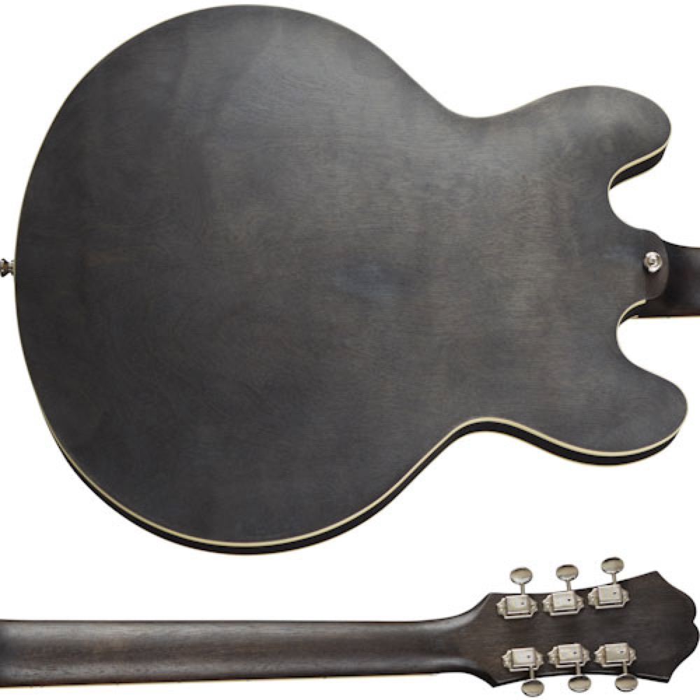 Epiphone Casino Worn Worn Ebony エレキギター エピフォン 背面画像