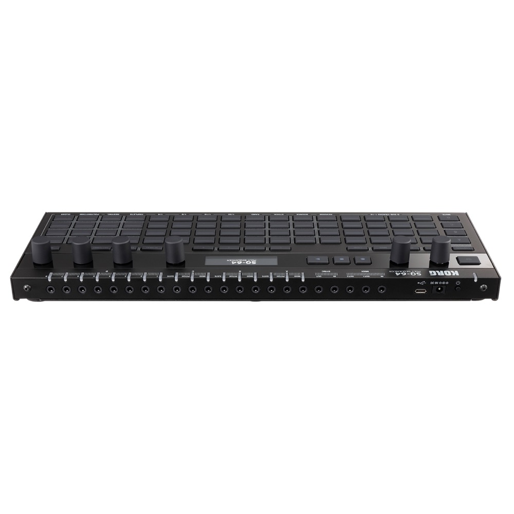 KORG SQ-64 ポリフォニック ステップシーケンサー 入力端子画像