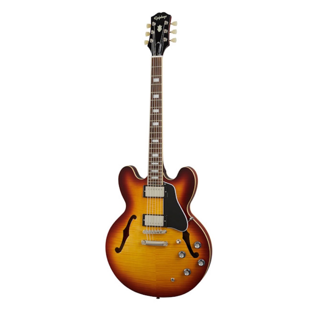 Epiphone ES-335 Figured Raspberry Tea Burst エレキギター