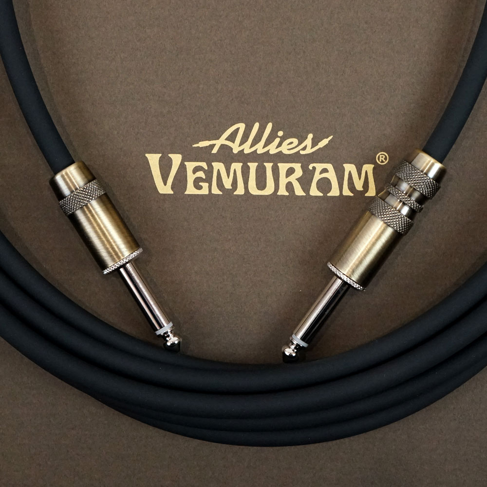 Allies VEMURAM BPB-VM SST/LST 15ft(約4.5m) ギターケーブル プラグタイプ:ショートストレート-ロングストレート