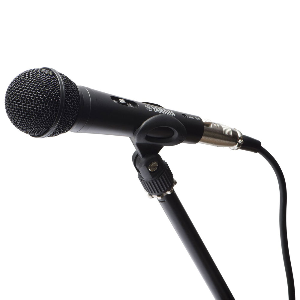 YAMAHA DM-105 ON/OFFスイッチ付き ダイナミックマイク 5mマイクケーブル付き 使用イメージ