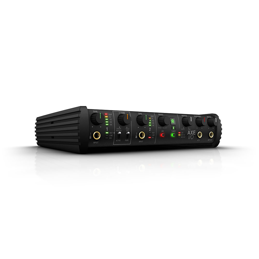 IK Multimedia AXE I/O + AmpliTube 5 MAX Bundle + TONEX MAX バンドル オーディオインターフェイス 全体画像