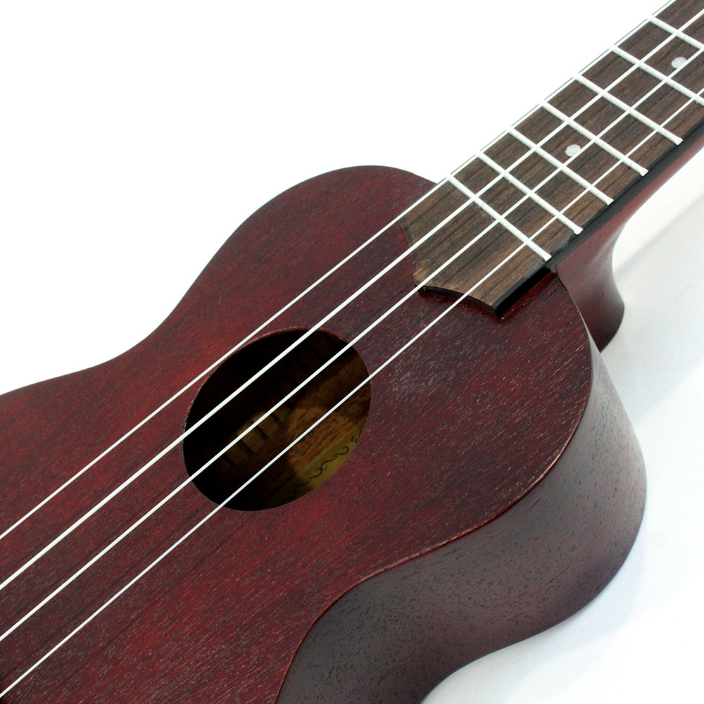 MaAmAa MU-1 Soprano Ukulele w/Bag ソプラノウクレレ ケース付き マァーマァ ボディ サウンドホール部