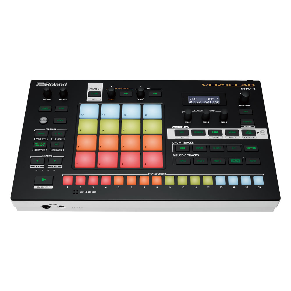 ROLAND VERSELAB MV-1 全体像