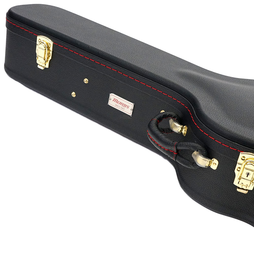 MORRIS MHB-2 アコースティック用 Sベネチアンタイプ ハードケース モーリス 取っ手部