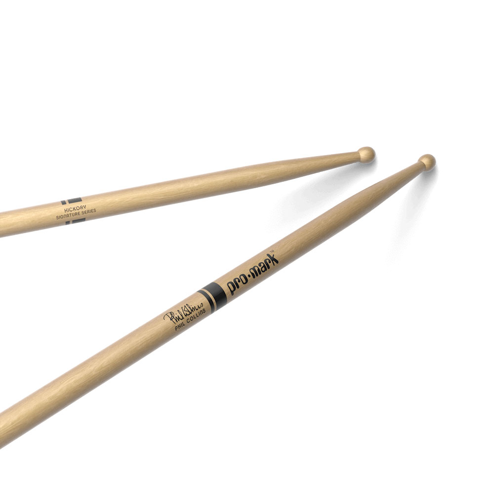 PROMARK TXPCW PHIL COLLINS ドラムスティック シグネイチャー部画像