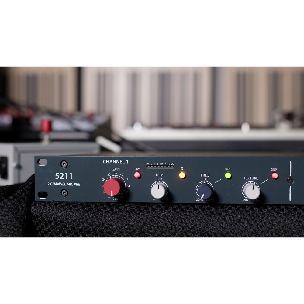 Rupert Neve Designs Portico 5211 2チャンネル マイクプリ 使用イメージ画像