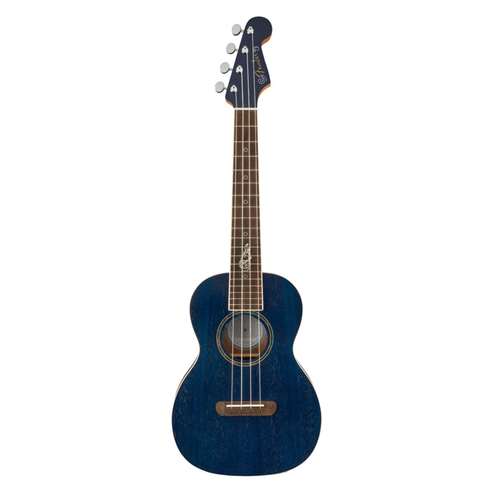 Fender Dhani Harrison Uke SPHR BLUE WN テナーウクレレ