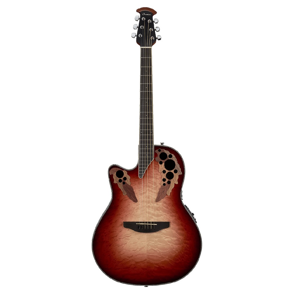 OVATION Celebrity Elite Exotic Mid Depth CE44LX-1R レフトハンド エレクトリックアコースティックギター