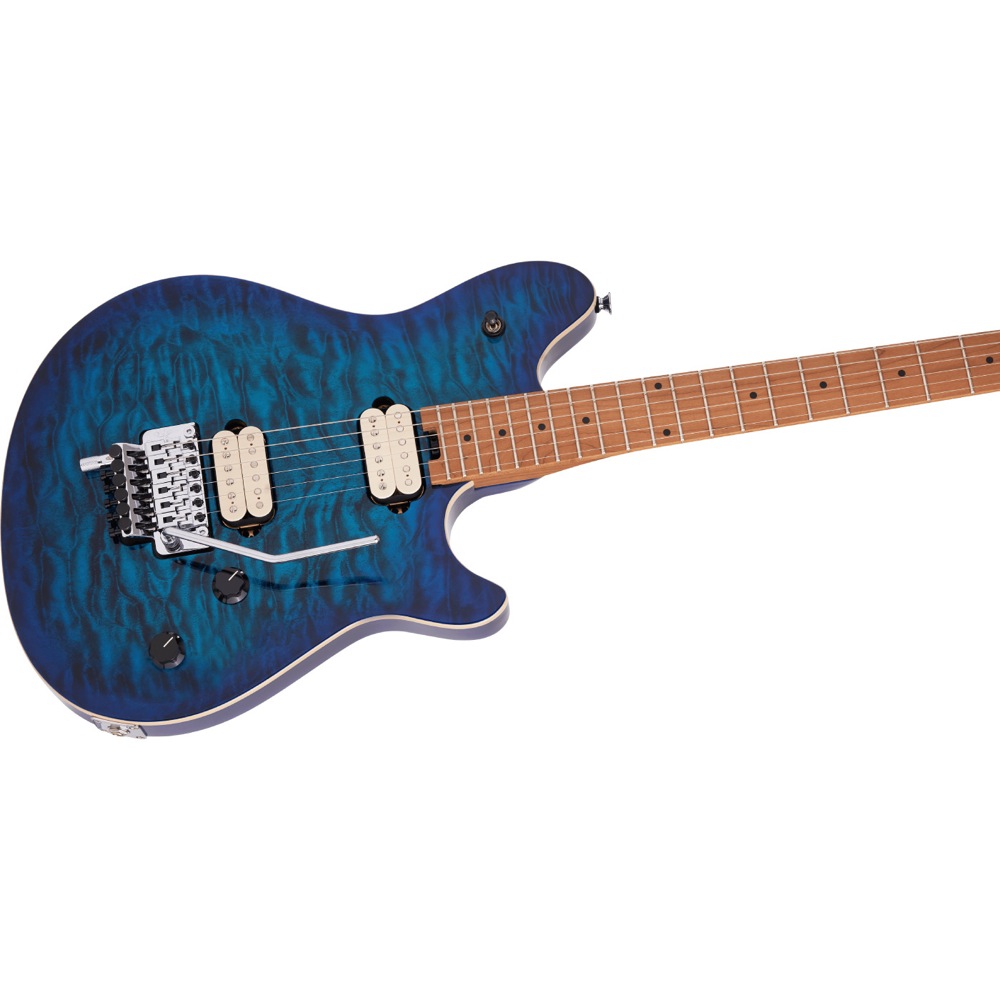 EVH Wolfgang Special QM Baked Maple Fingerboard Chlorine Burst エレキギター アップ画像