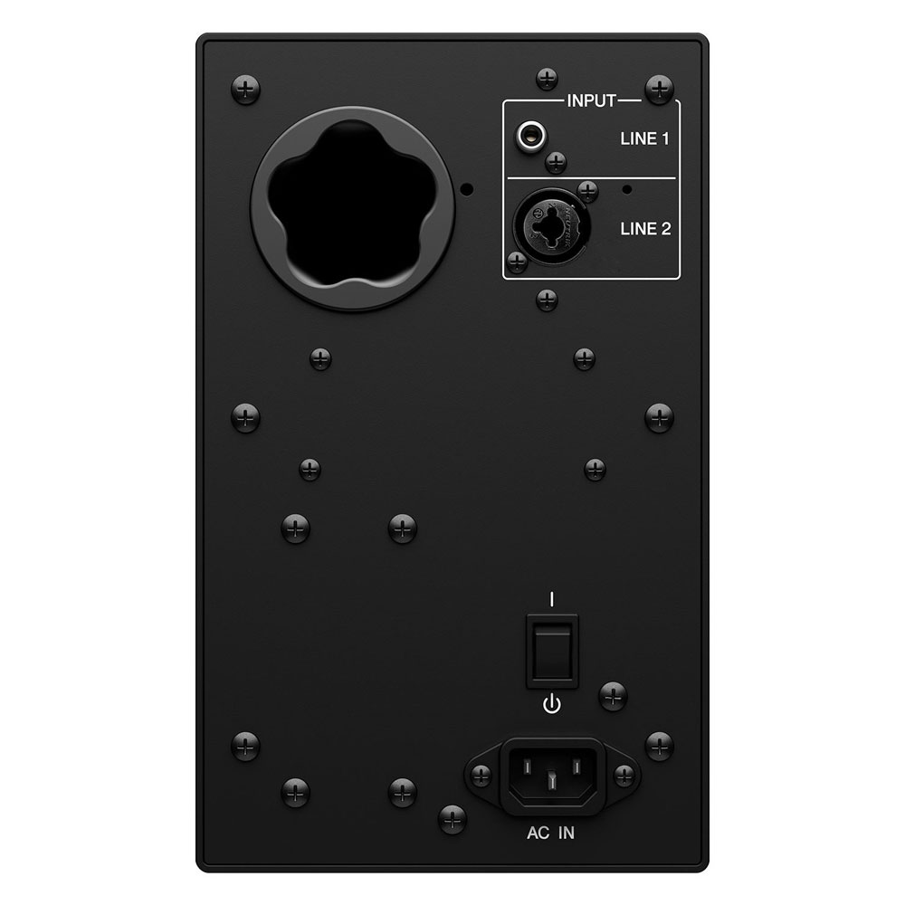 YAMAHA MSP3A パワードモニタースピーカー 1本 背面