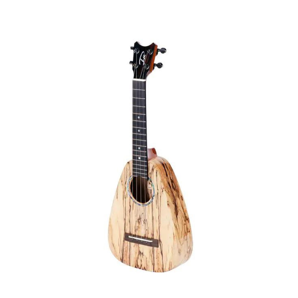ROMERO CREATIONS ST Concert Spalted Mango コンサートウクレレ 全体の画像
