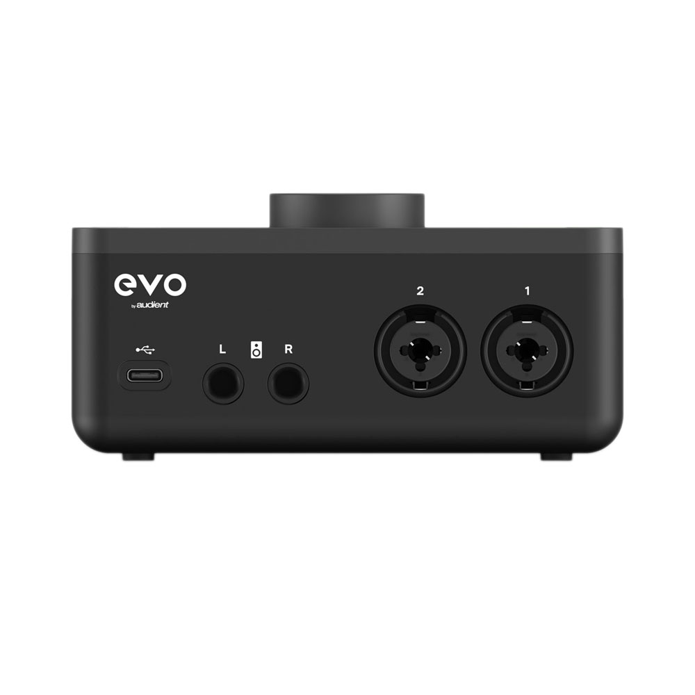 Audient EVO スターターバンドル オーディオインターフェースセット 全体像