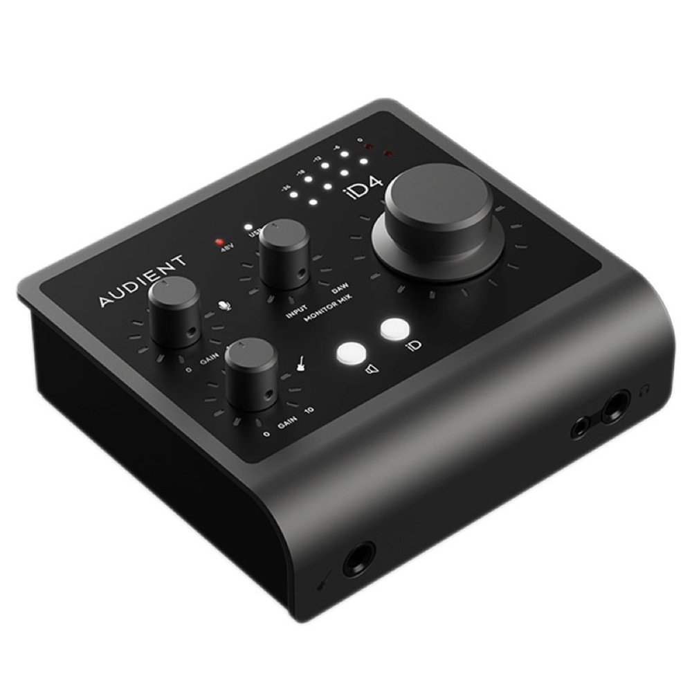 Audient iD4mkII USBオーディオインターフェイス 全体像