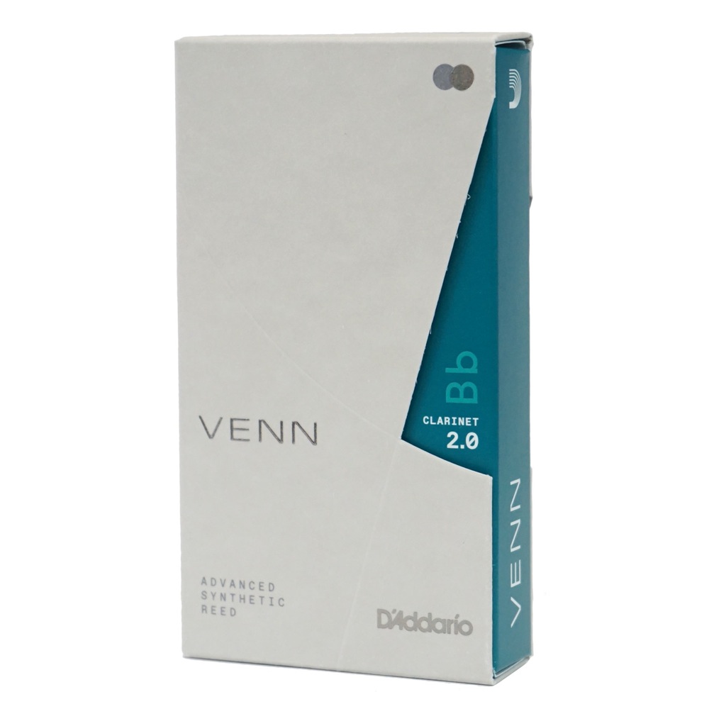 D’Addario Woodwinds/RICO VBB0120 VENN B♭クラリネット 樹脂リード 2.0 1枚