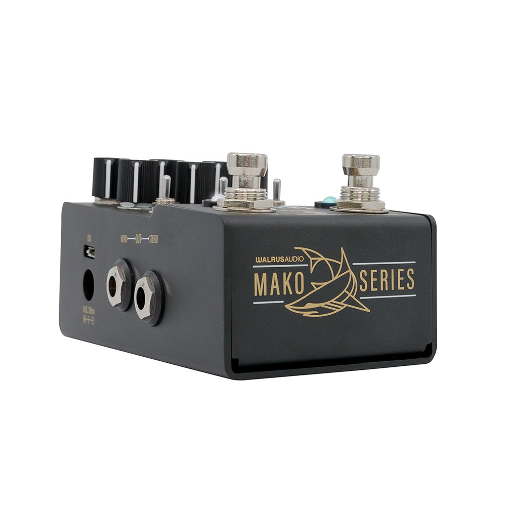 WALRUS AUDIO R1 High-Fidelity Stereo Reverb ギターエフェクター 底面ロゴ