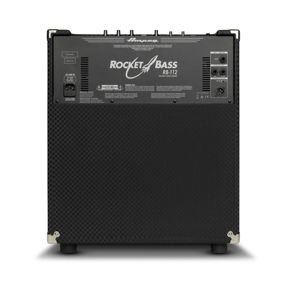 Ampeg RB-112 ベースコンボアンプ 背面の画像