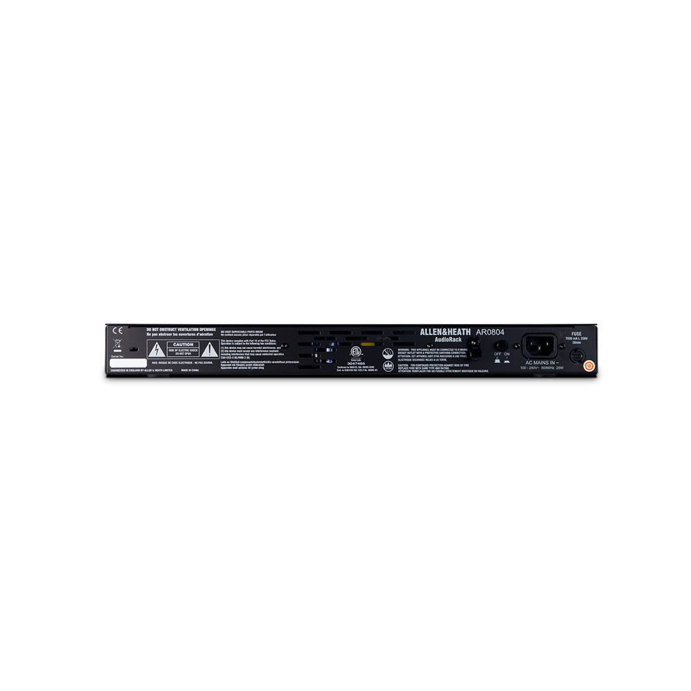 ALLEN&HEATH AR84 オーディオラック 背面