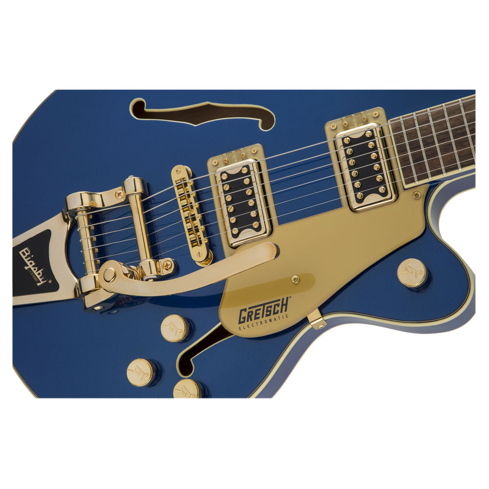 GRETSCH G5655TG Electromatic Center Block Jr. Single-Cut with Bigsby Azure Metallic エレキギター ボディ