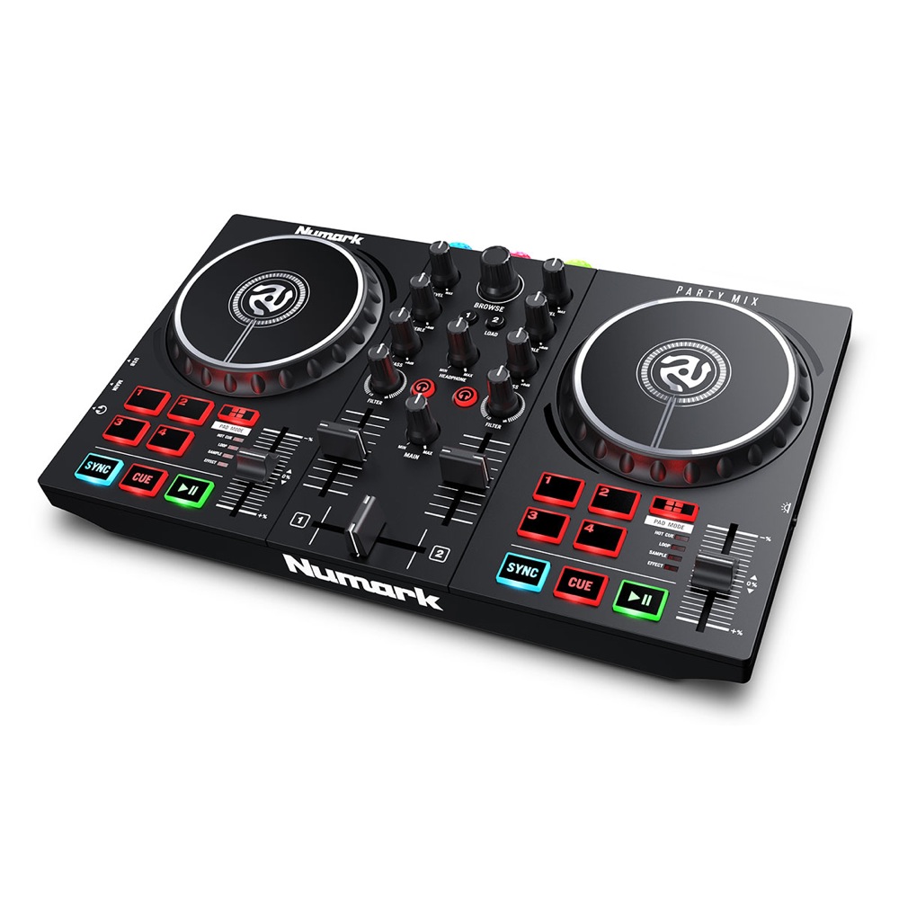 Numark Party Mix II DJコントローラー 全体像