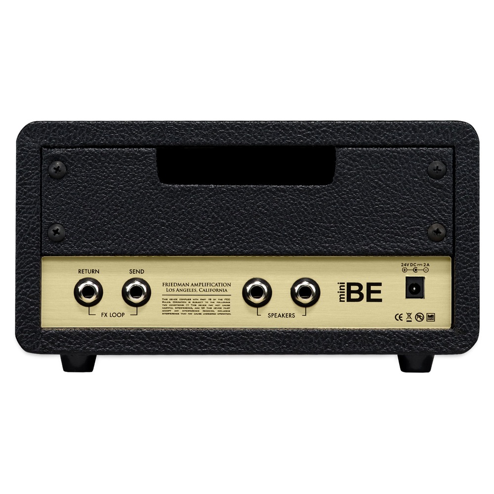 Friedman BE-Mini Head ギターアンプヘッド 背面画像