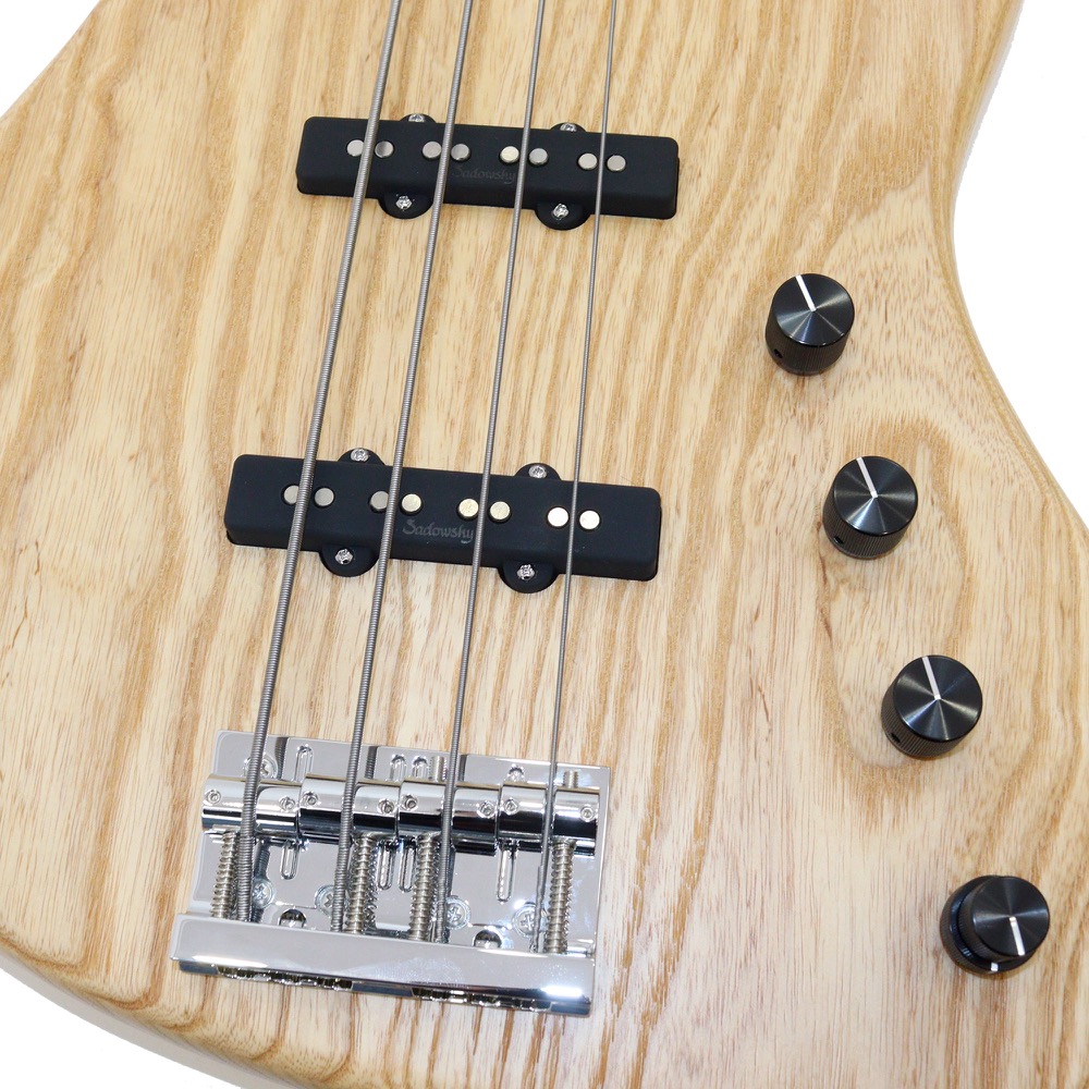 Sadowsky Custom Shop Standard J/J Bass 4-String Natural Transparent Satin エレキベース 詳細画像