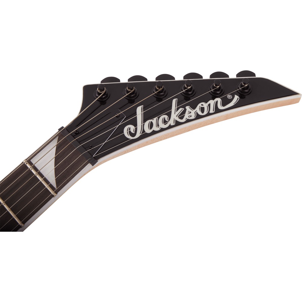 Jackson JS Series Dinky Arch Top JS32Q DKA HT Transparent Green Burst エレキギター ヘッド部分アップ画像
