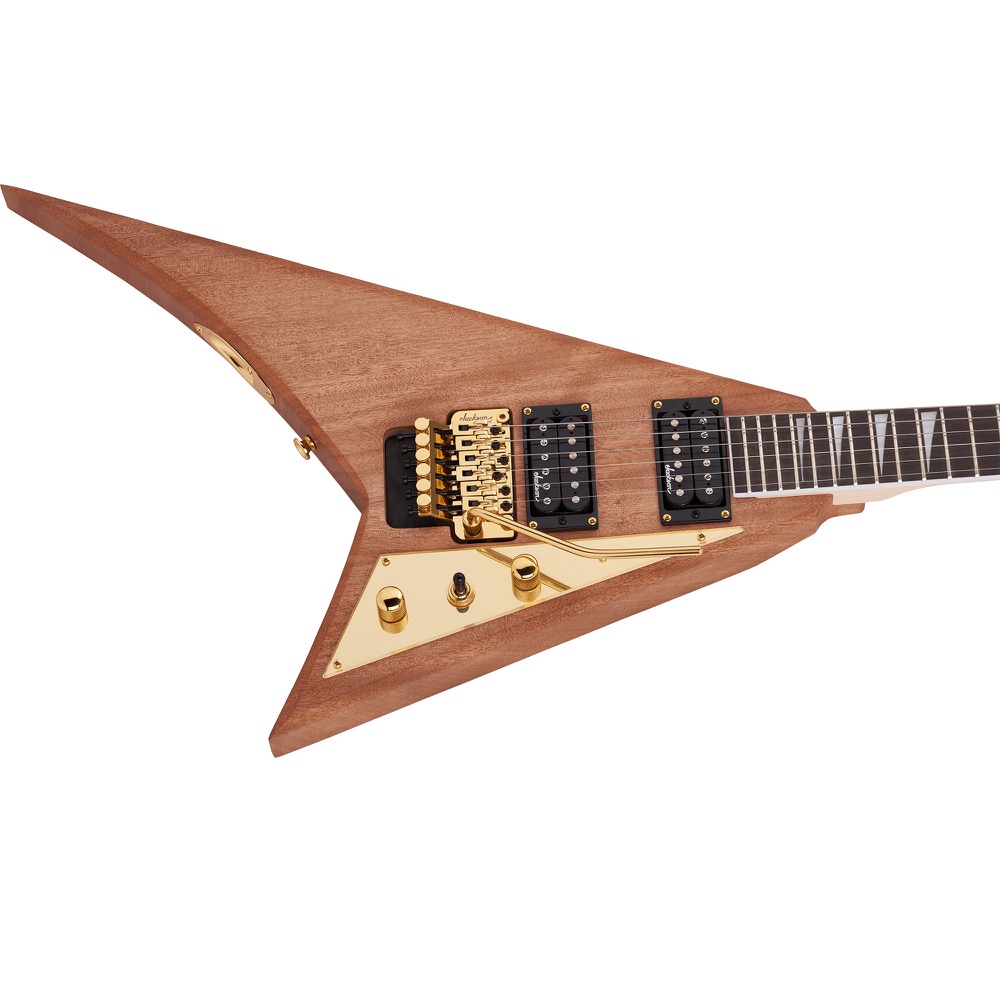Jackson JS Series Rhoads MAH JS32 Natural エレキギター ボディアップ画像