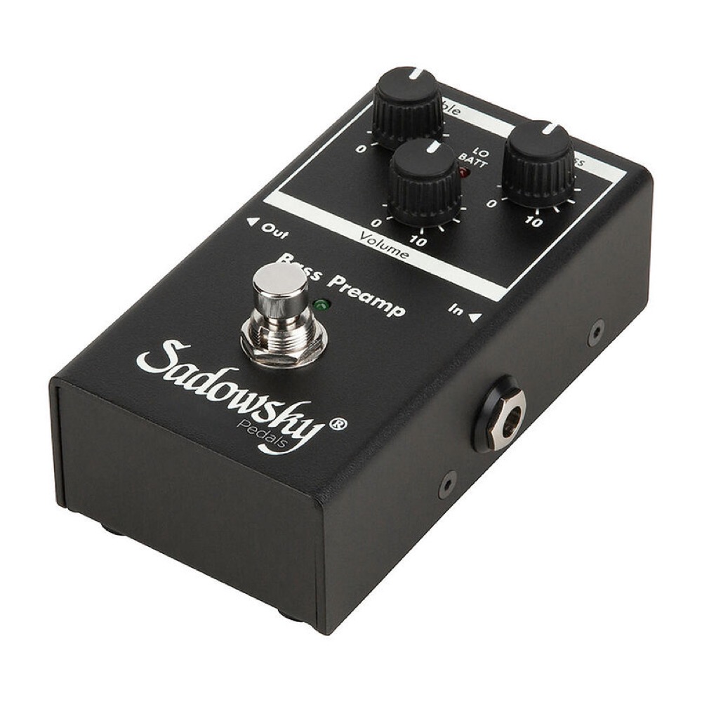 Sadowsky SBP-2 Bass Preamp ベースプリアンプ アングル画像