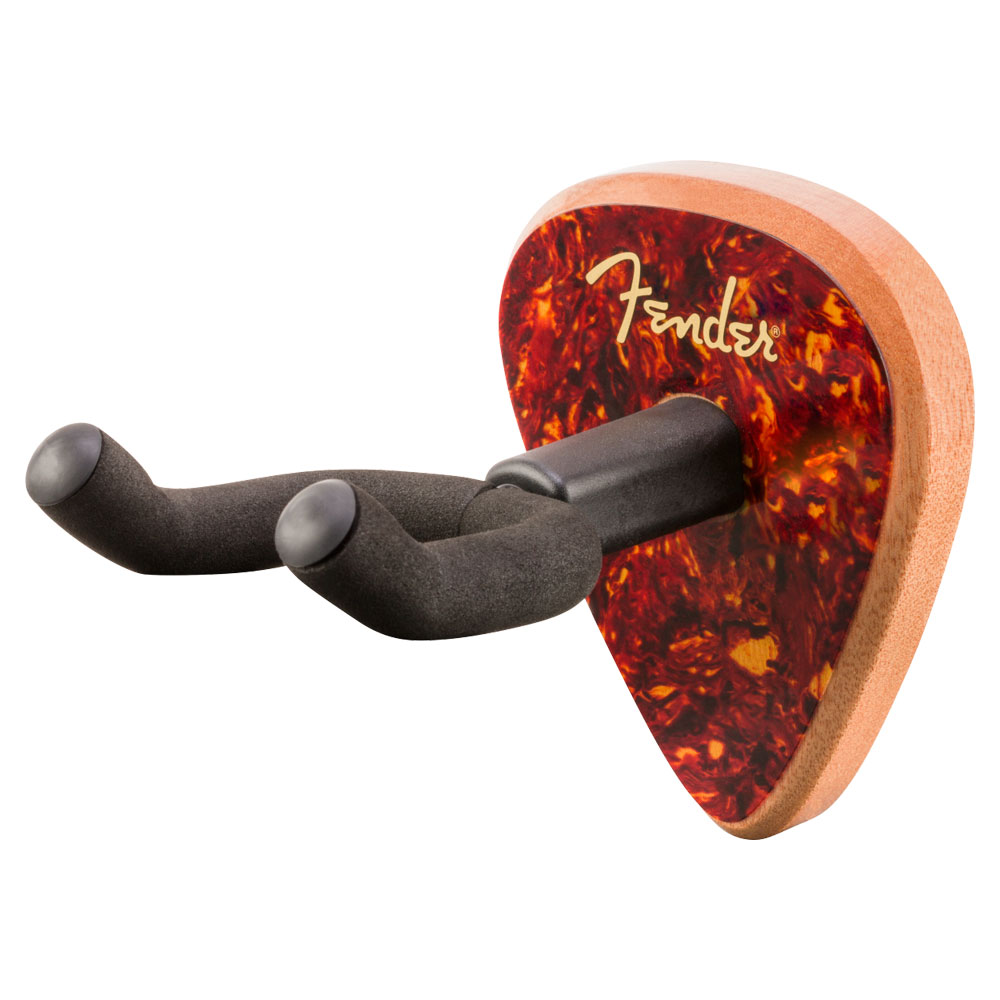 Fender 351 Wall Hanger Tortoiseshell（べっこう柄） Mahogany ギターハンガー 全体像