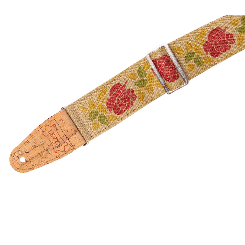 LEVY’S MH8P-009 Hemp Guitar Strap ギターストラップ 表面