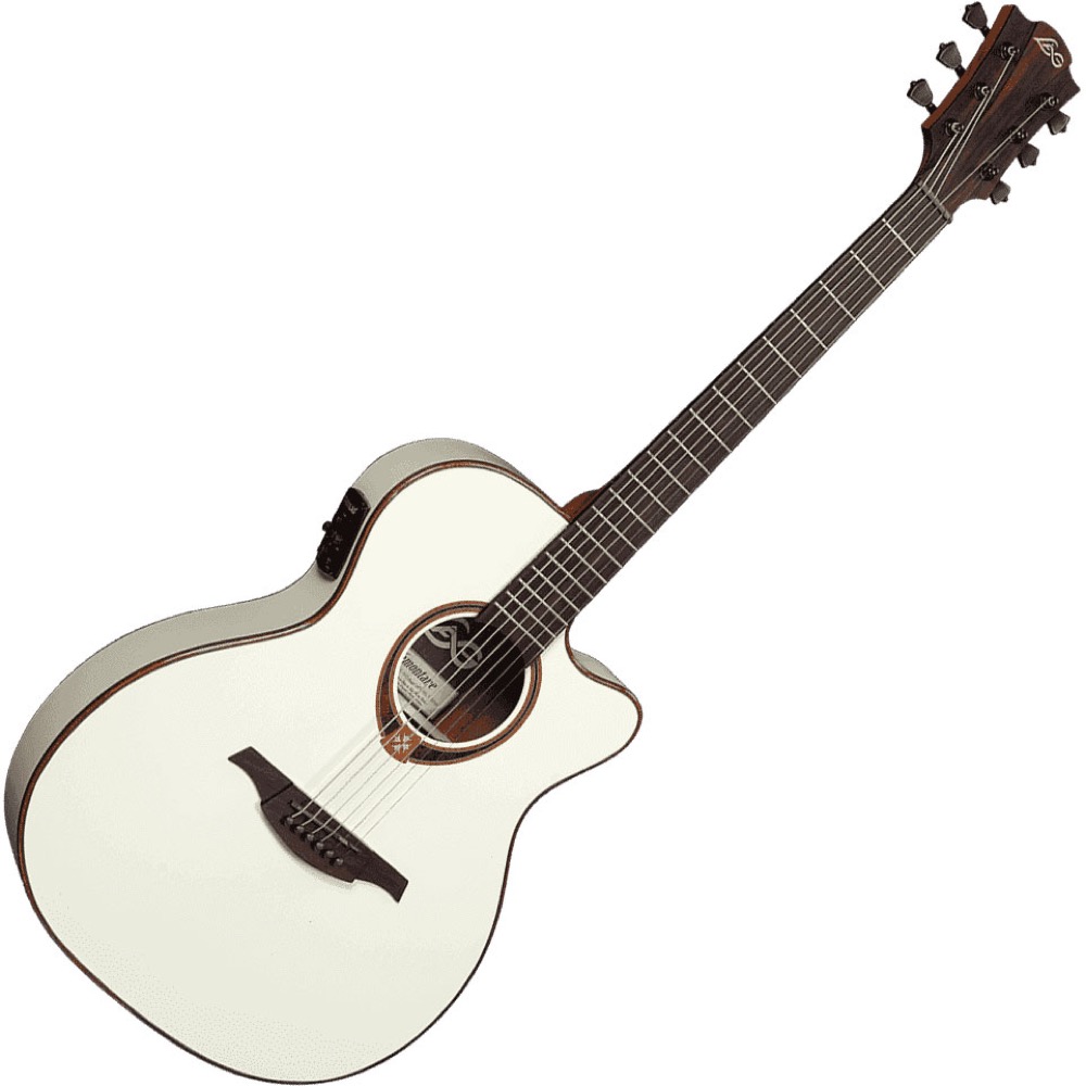 LAG GUITARS T118ASCE-IVO エレクトリックアコースティックギター トップ全体画像