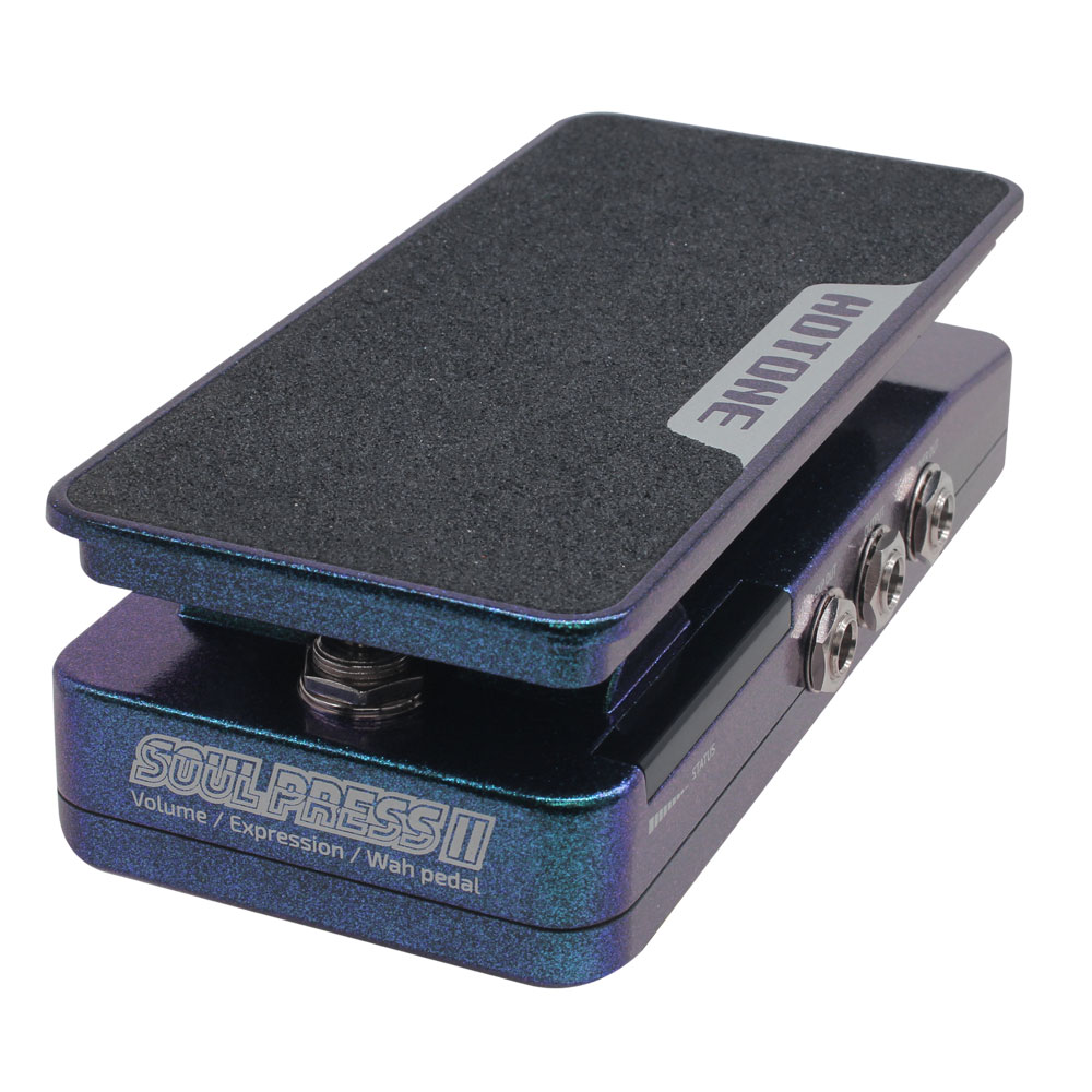 HOTONE Soul Press II ワウペダル ボリュームペダル エクスプレッションペダル 全体像