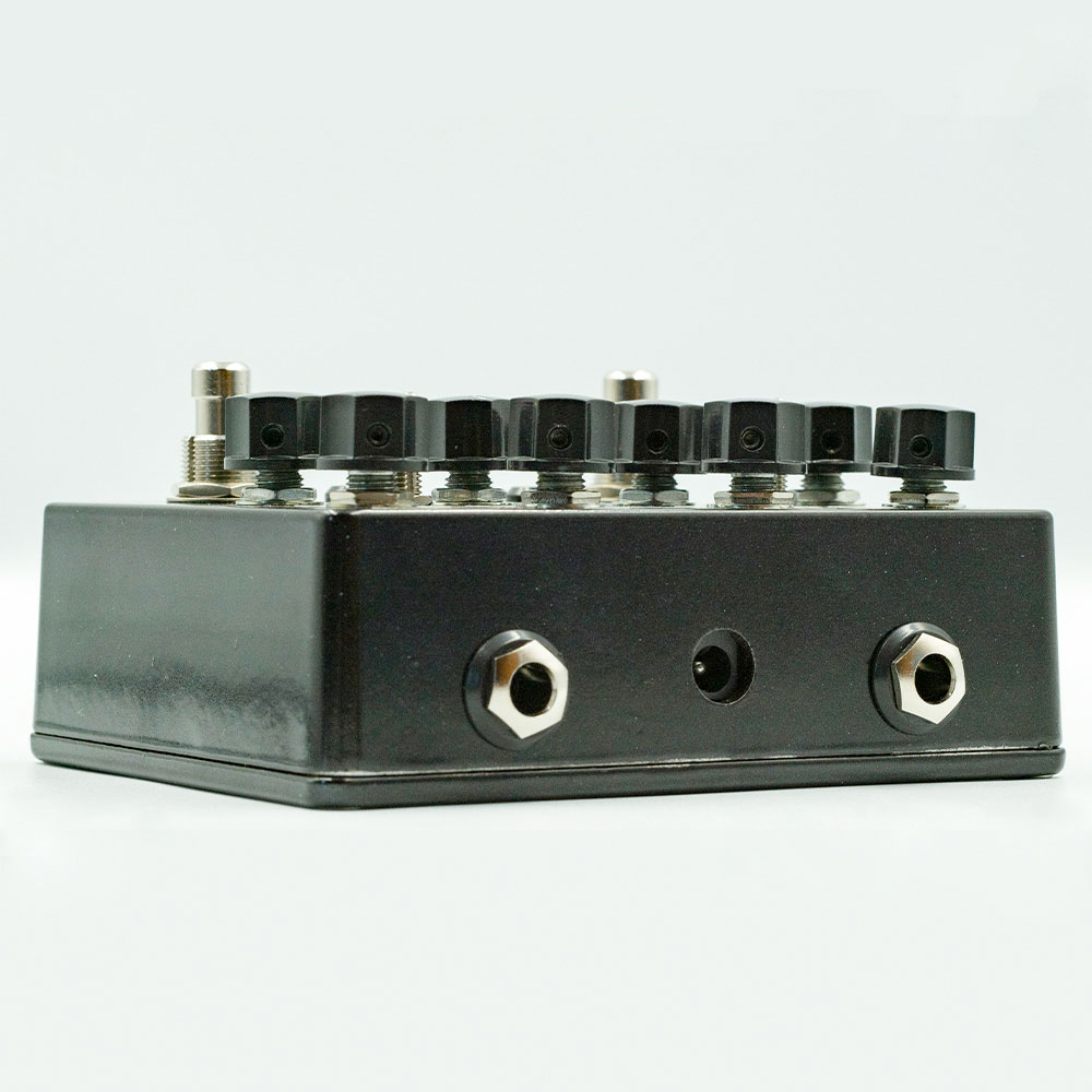 Westminster Effects WE-DUAL Dualee V2 オーバードライブ ギターエフェクター 入出力端子部画像