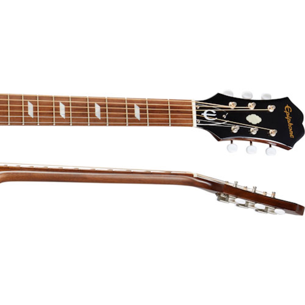 Epiphone Masterbilt Texan Faded Cherry エレクトリックアコースティックギター ヘッド画像