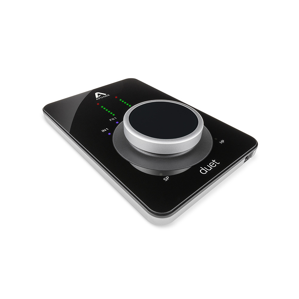 Apogee Duet 3 オーディオインターフェイス 斜めアングル画像