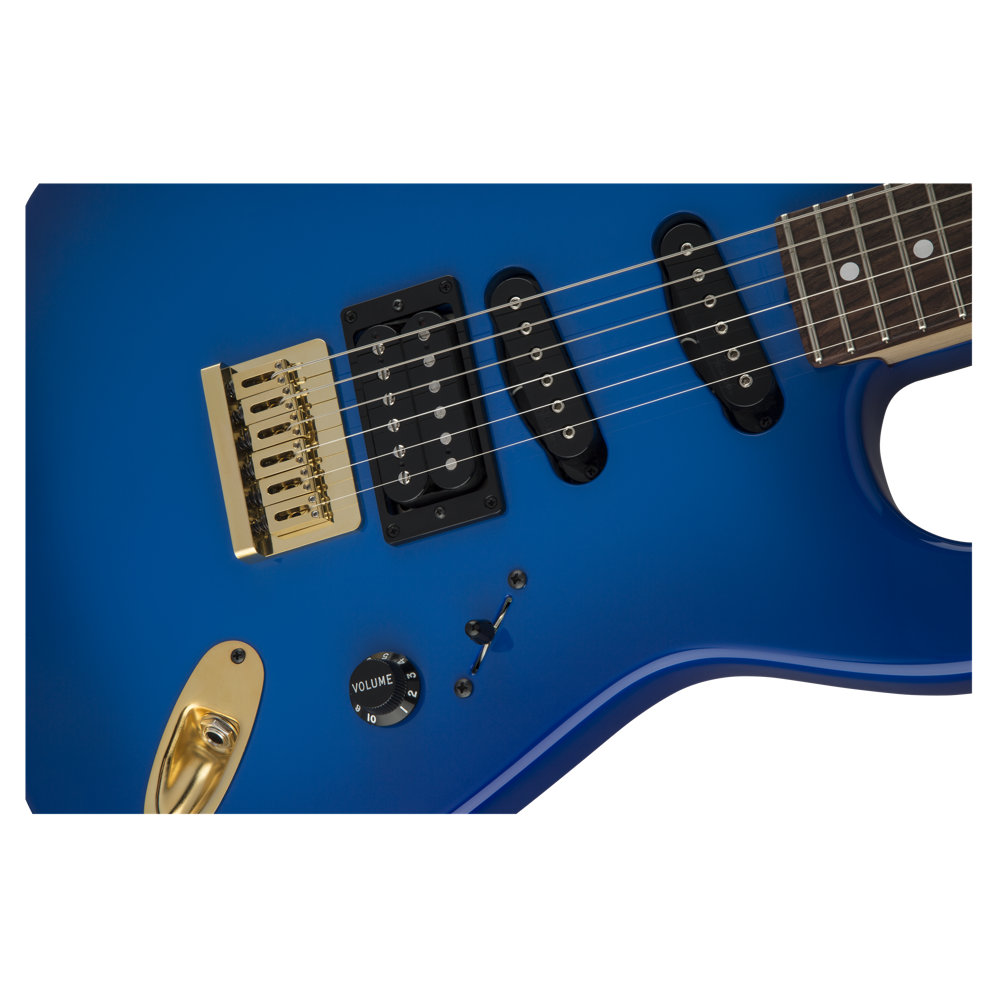 Charvel Jake E Lee USA Signature Blue Burst Blue Burst エレキギター ピックアップ、ブリッジ