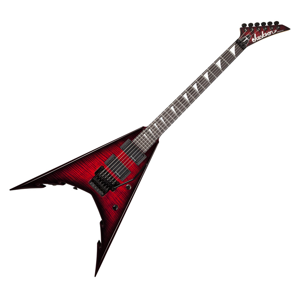 Jackson USA Signature Corey Beaulieu King V KV6 Transparent Red Burst エレキギター