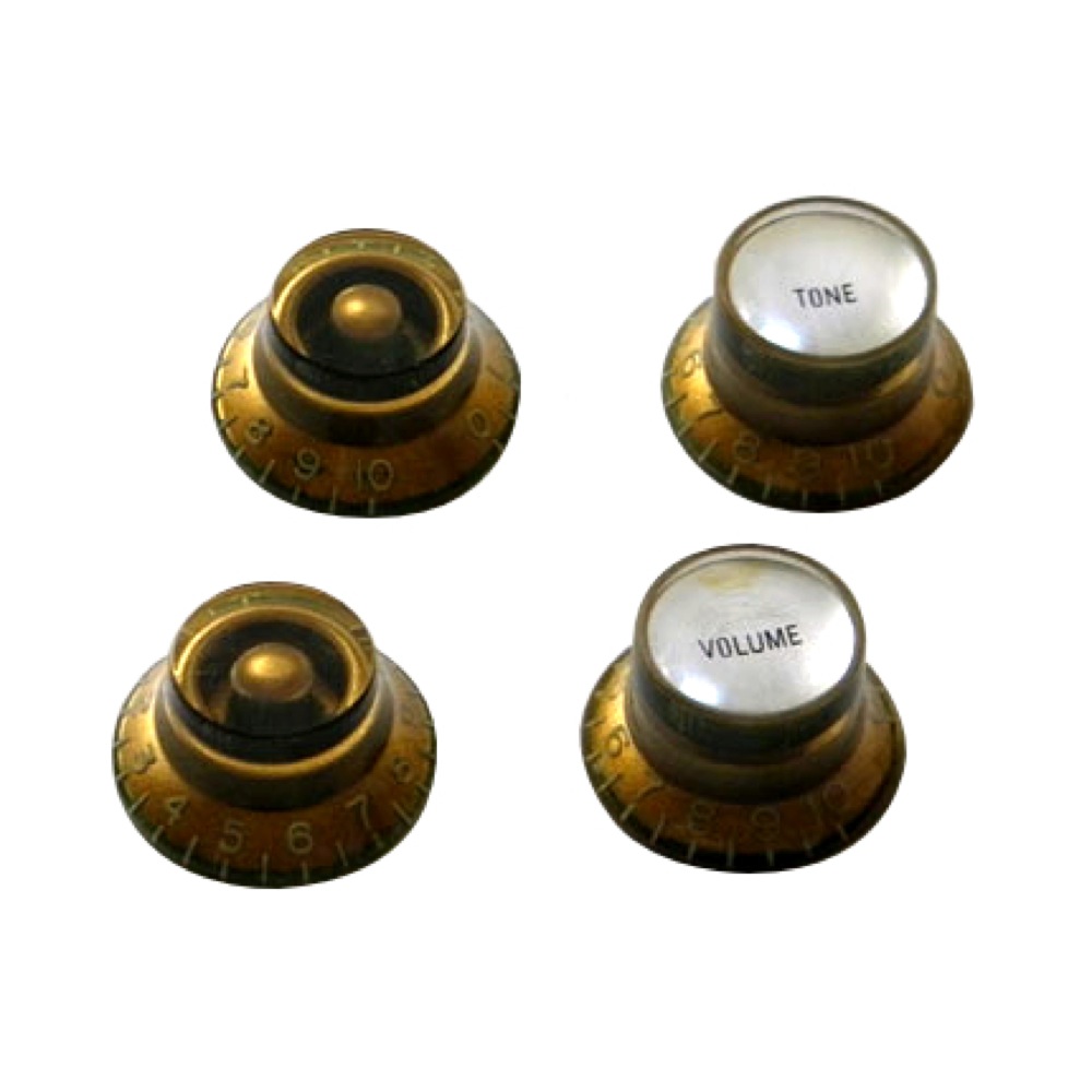 Montreux Greenie knob set relic 4 Retrovibe Parts No.9401 コントロールノブセット