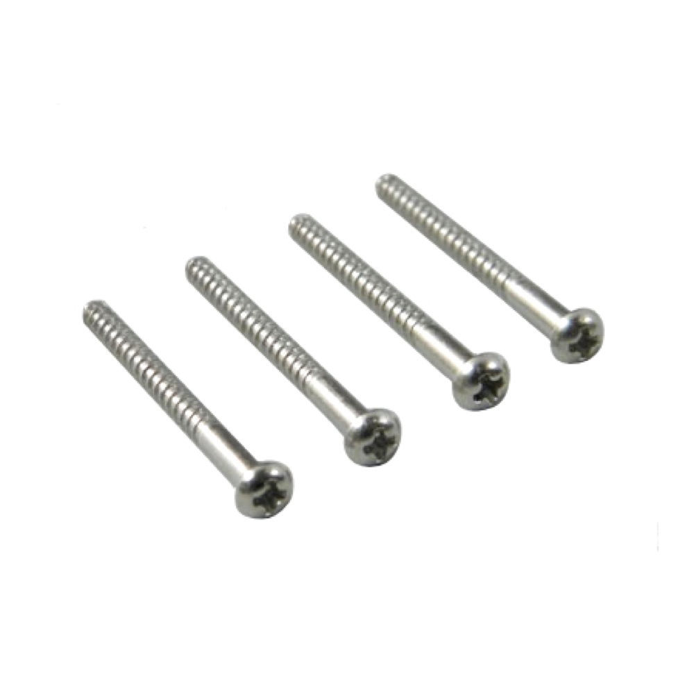 Montreux Jaguar P/U height screws metric Nickel 4 No.8694 ギターパーツ ネジ